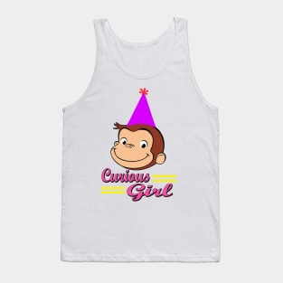 Curious George of Birthday Girl Tank Top